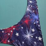 Dog Bandana-Medium-Sparkle Reversable