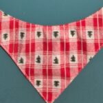 Dog Bandana Small-Red-Green